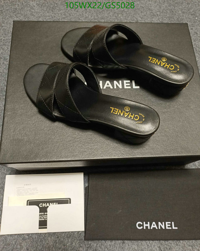 Women Shoes-Chanel Code: GS5028 $: 105USD