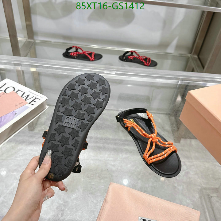 Women Shoes-Miu Miu Code: GS1412 $: 85USD