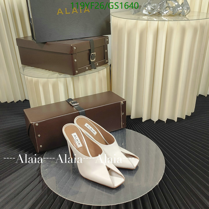 Women Shoes-ALAIA Code: GC1640 $: 119USD
