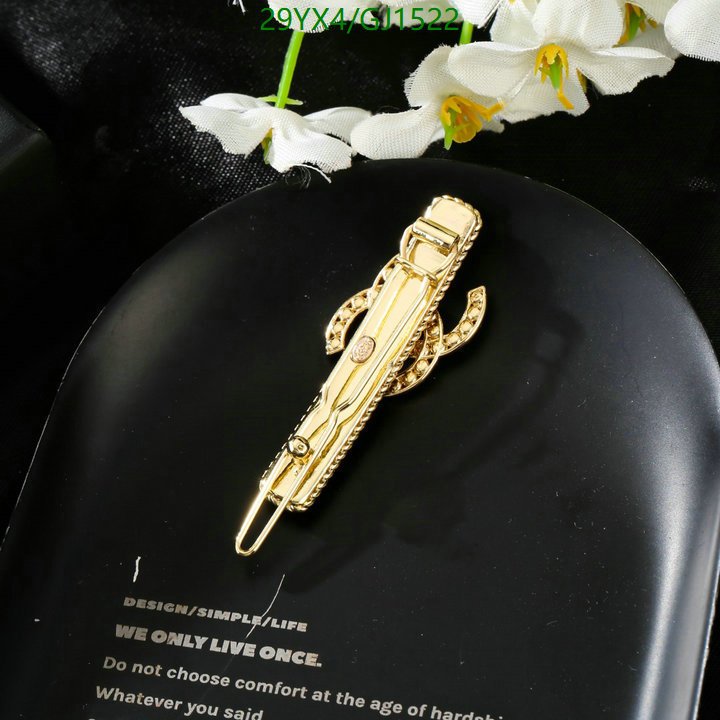 Jewelry-Chanel Code: GJ1522 $: 29USD