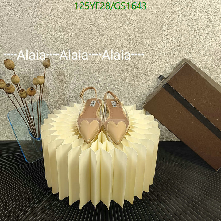 Women Shoes-ALAIA Code: GS1643 $: 125USD