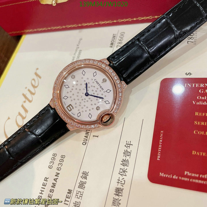 Watch-4A Quality-Cartier Code: JW1020 $: 139USD