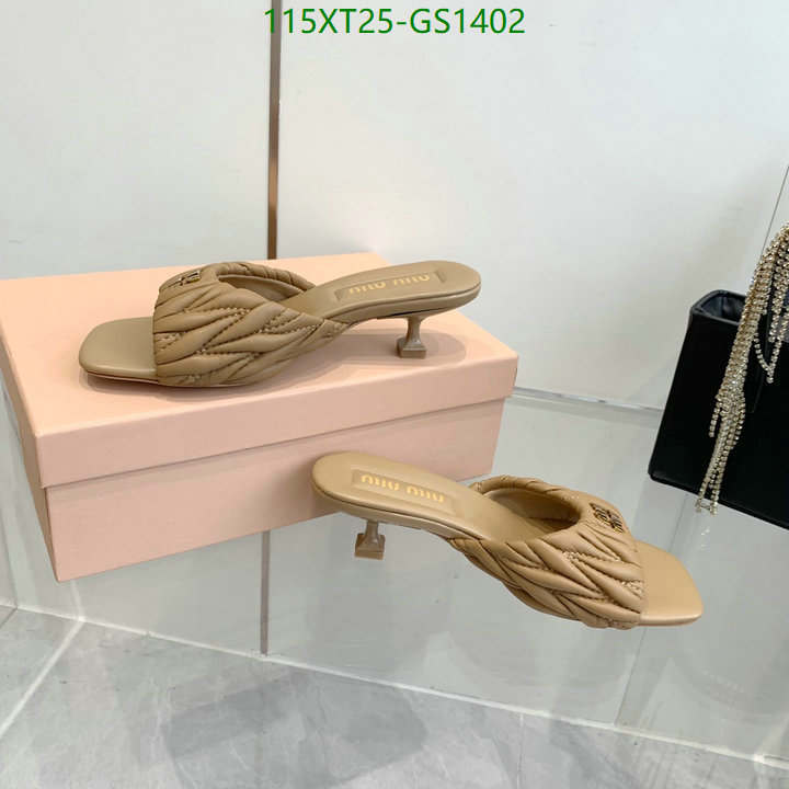 Women Shoes-Miu Miu Code: GS1402 $: 115USD