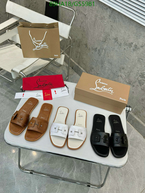 Women Shoes-Christian Louboutin Code: GS5981 $: 89USD