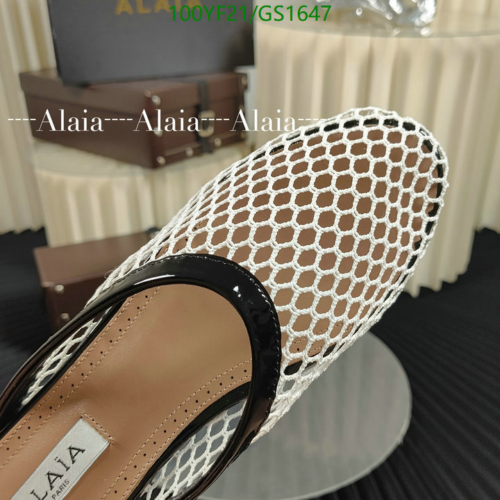 Women Shoes-ALAIA Code: GC1647 $: 100USD