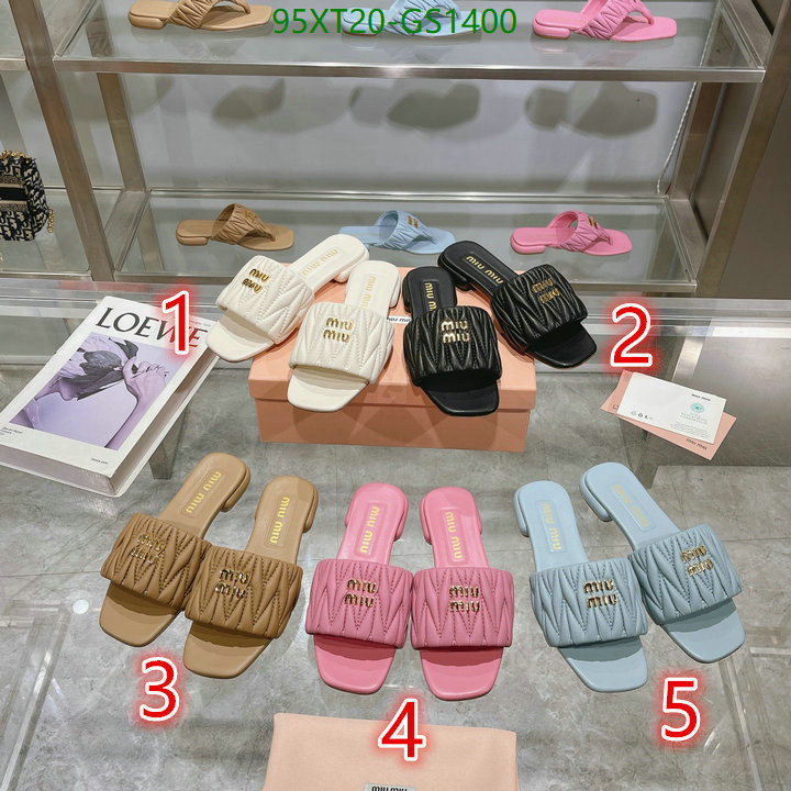 Women Shoes-Miu Miu Code: GS1400 $: 95USD