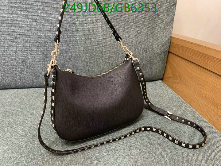 Valentino Bag-(Mirror)-Crossbody- Code: GB6353 $: 249USD