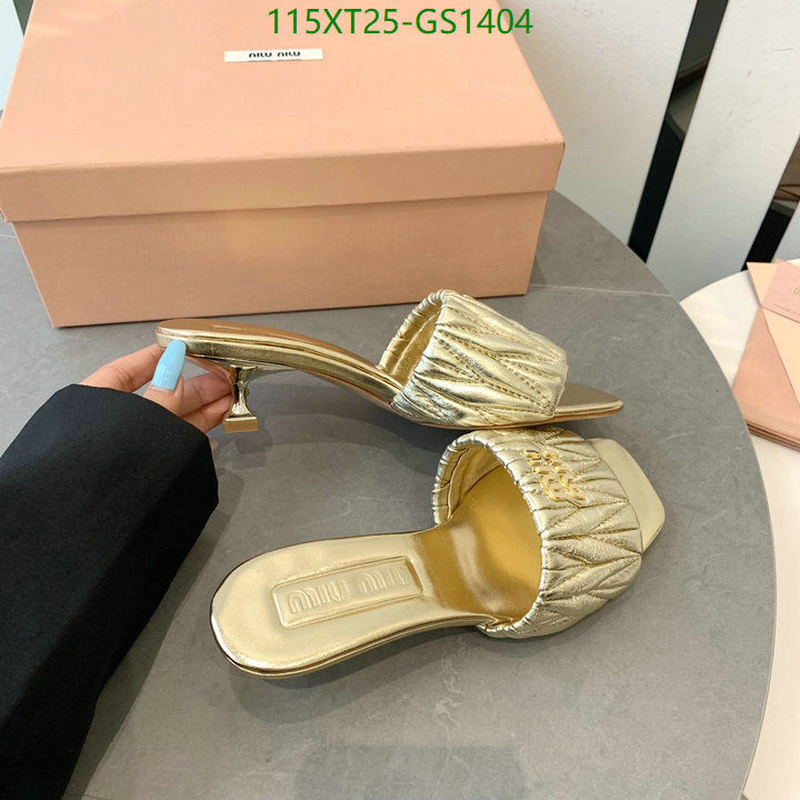 Women Shoes-Miu Miu Code: GS1404 $: 115USD