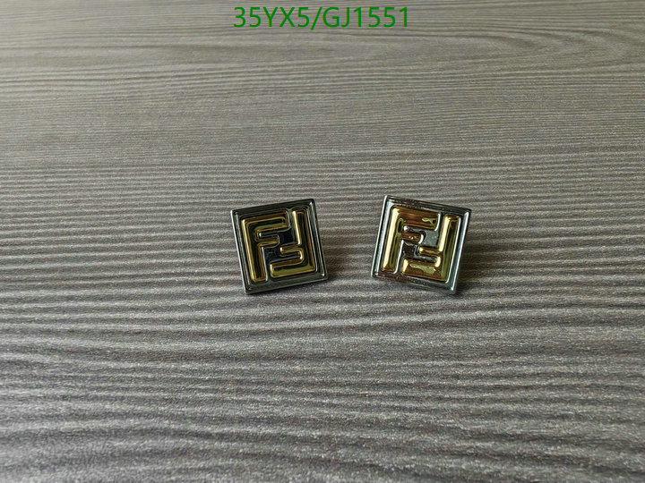 Jewelry-Fendi Code: GJ1551 $:35USD
