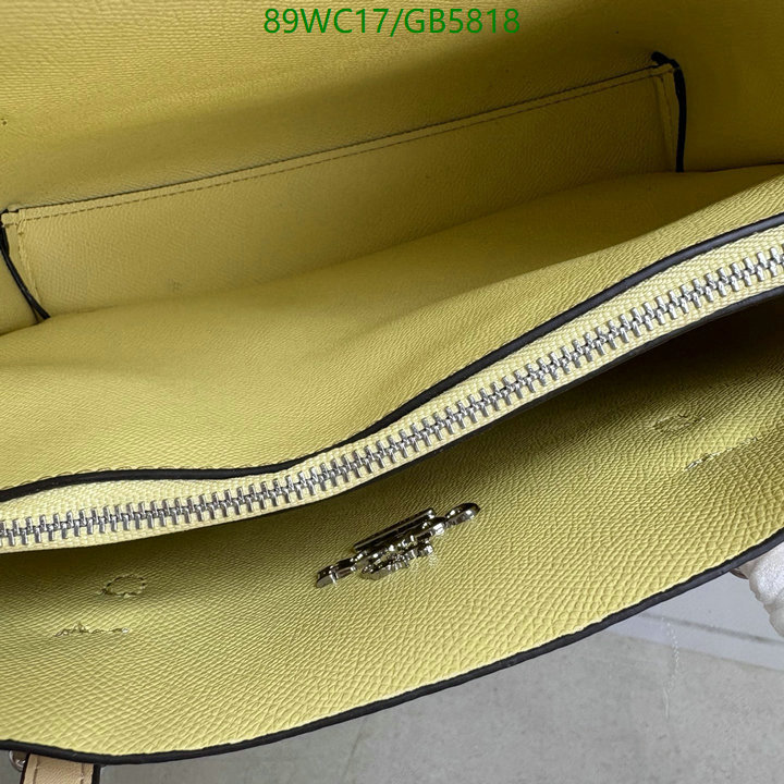Coach Bag-(4A)-Handbag- Code: GB5818 $: 89USD