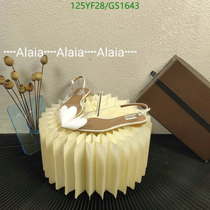 Women Shoes-ALAIA Code: GS1643 $: 125USD