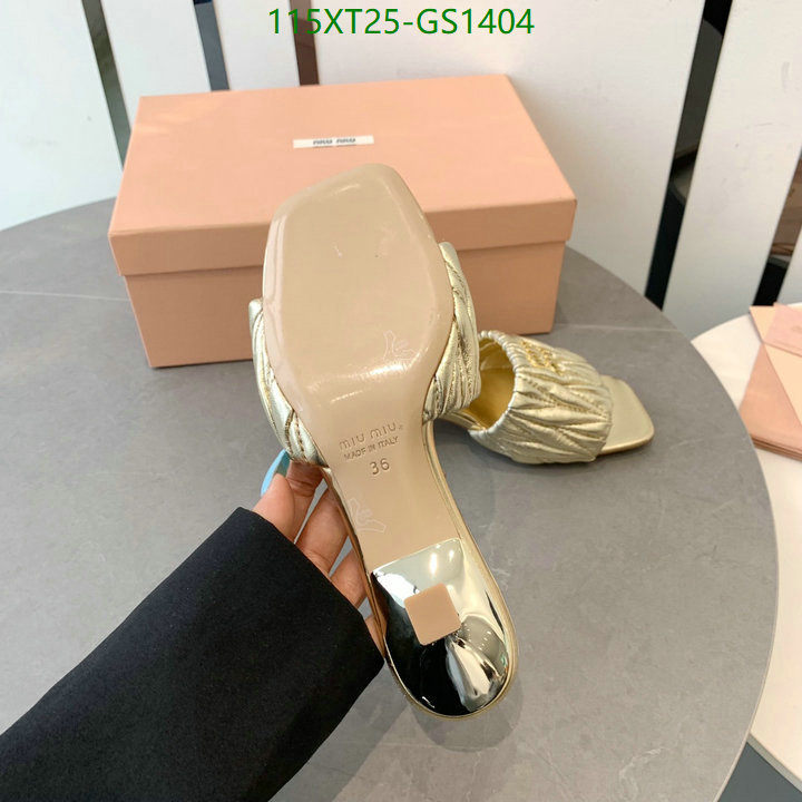 Women Shoes-Miu Miu Code: GS1404 $: 115USD
