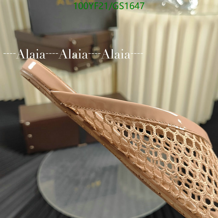 Women Shoes-ALAIA Code: GC1647 $: 100USD