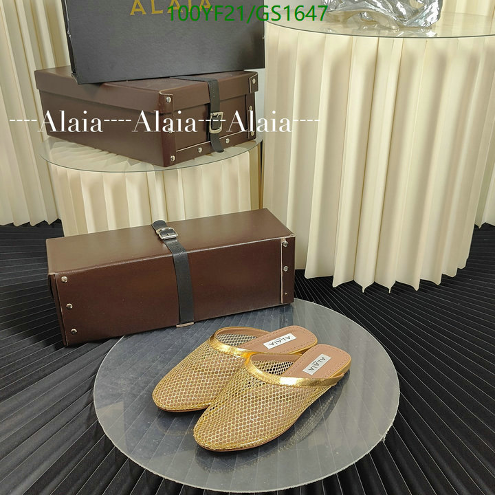 Women Shoes-ALAIA Code: GC1647 $: 100USD