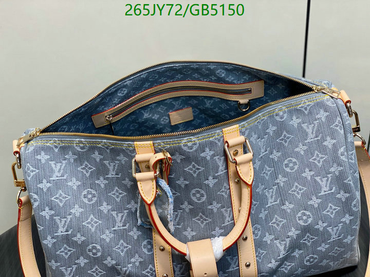 LV Bag-(Mirror)-Keepall BandouliRe 45-50- Code: GB5150 $: 265USD