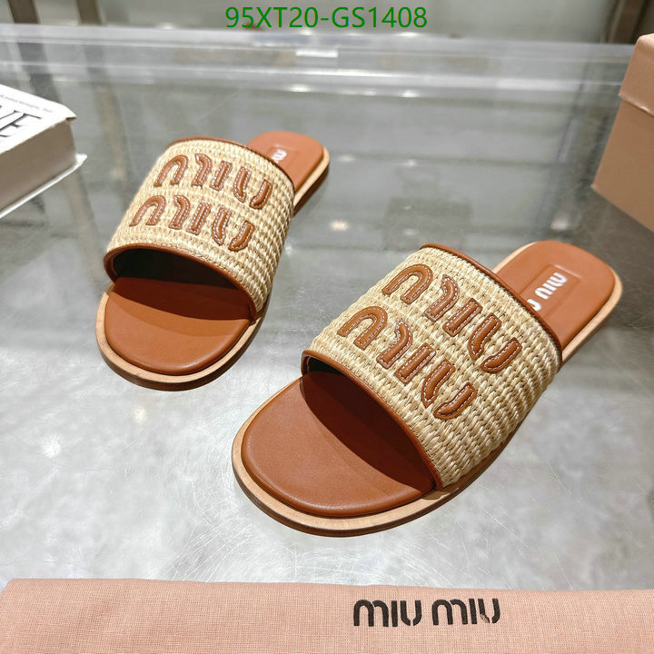 Women Shoes-Miu Miu Code: GS1408 $: 95USD