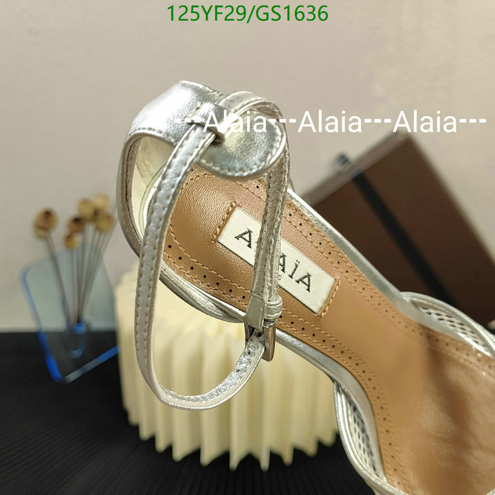 Women Shoes-ALAIA Code: GC1636 $: 125USD