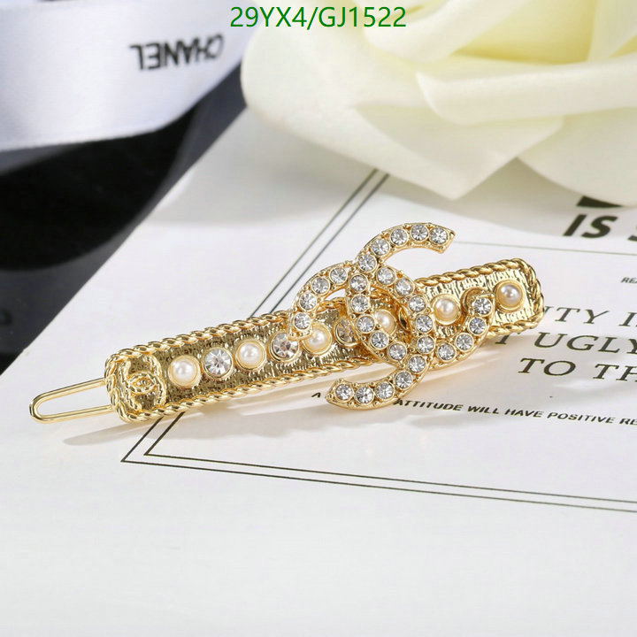 Jewelry-Chanel Code: GJ1522 $: 29USD