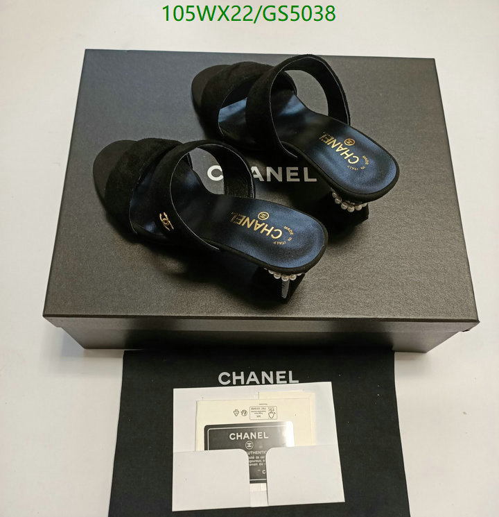 Women Shoes-Chanel Code: GS5038 $: 105USD