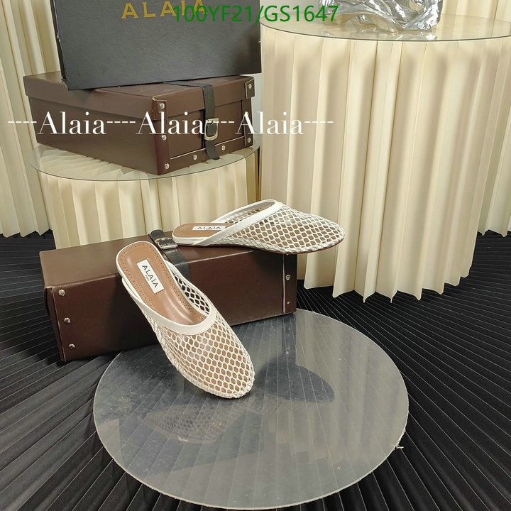 Women Shoes-ALAIA Code: GC1647 $: 100USD