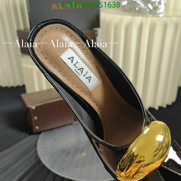 Women Shoes-ALAIA Code: GS1638 $: 125USD