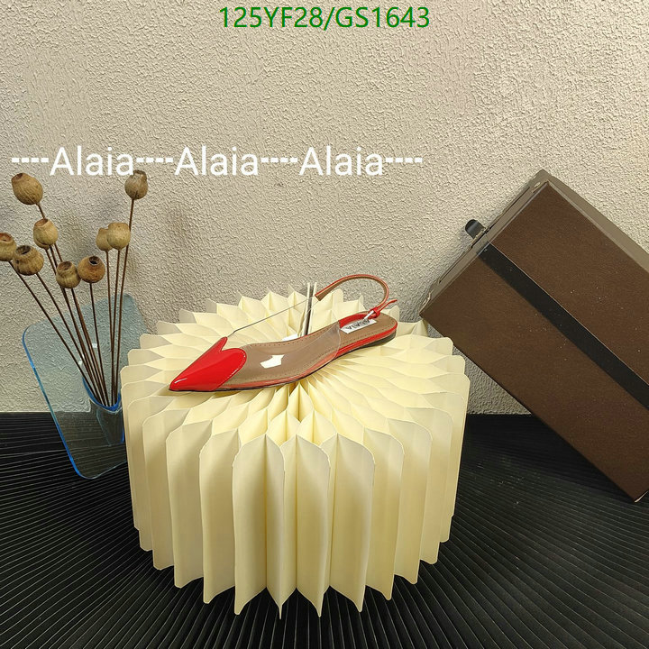 Women Shoes-ALAIA Code: GS1643 $: 125USD