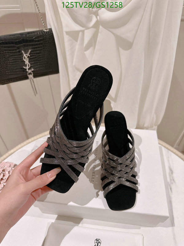 Women Shoes-Brunello Cucinelli Code: GS1258 $: 125USD