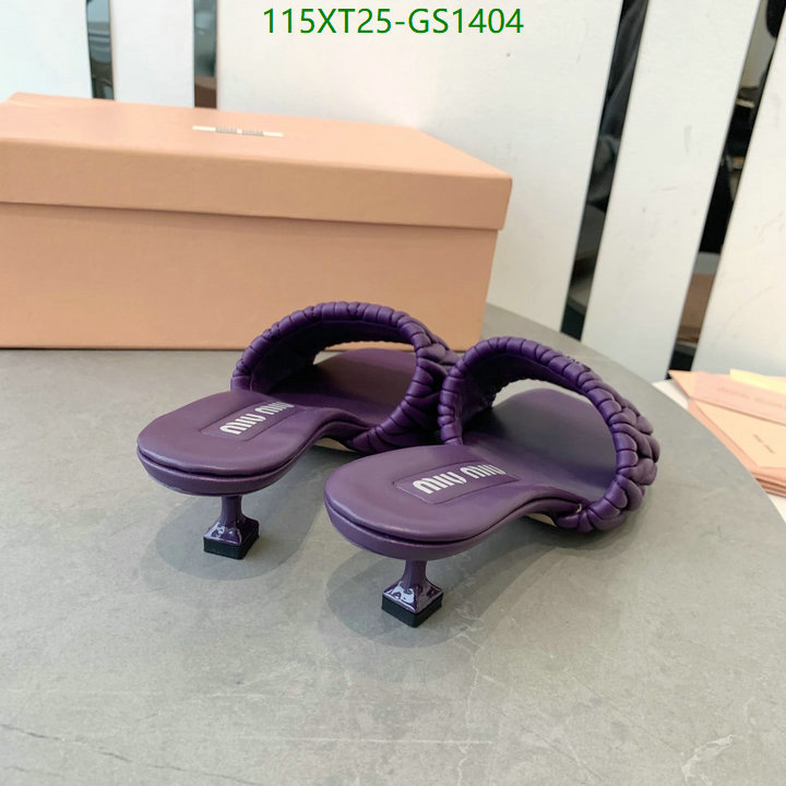 Women Shoes-Miu Miu Code: GS1404 $: 115USD