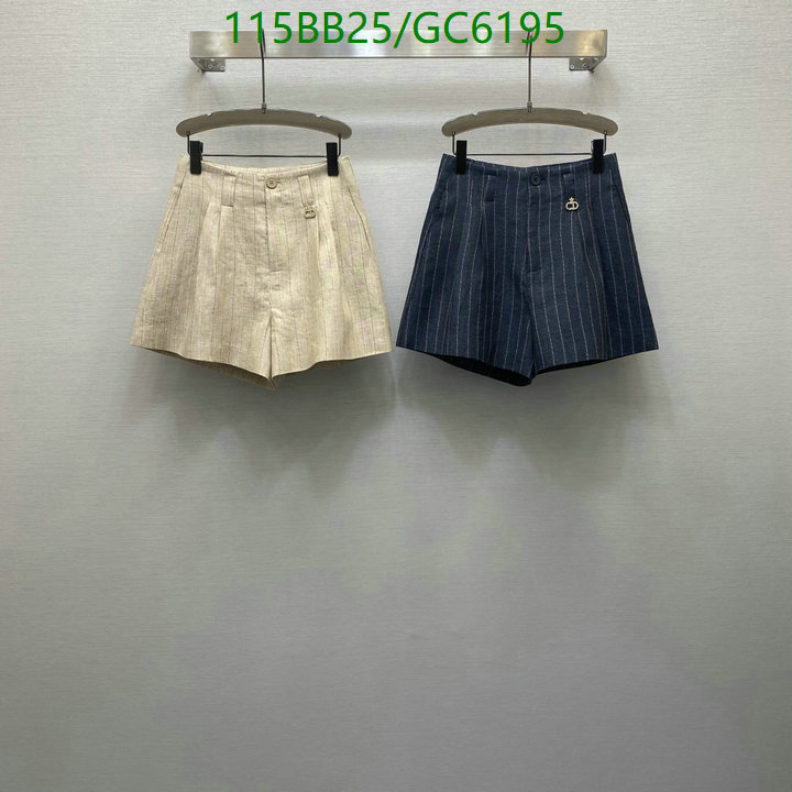 Clothing-Dior Code: GC6195 $: 115USD