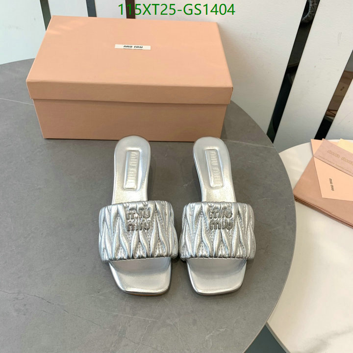 Women Shoes-Miu Miu Code: GS1404 $: 115USD