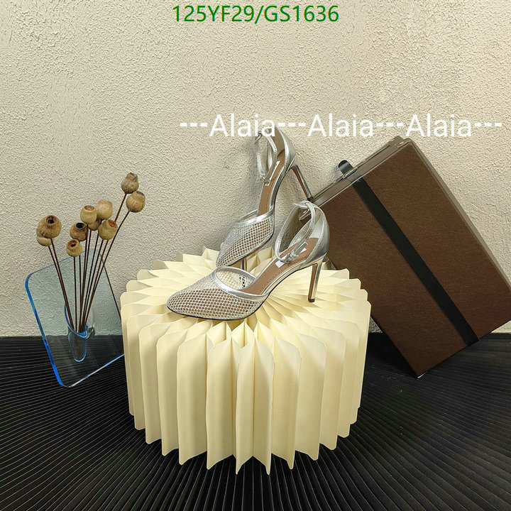 Women Shoes-ALAIA Code: GC1636 $: 125USD