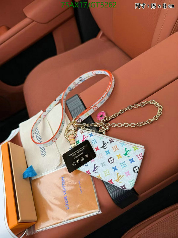 LV Bag-(4A)-Wallet- Code: GT5262 $: 75USD