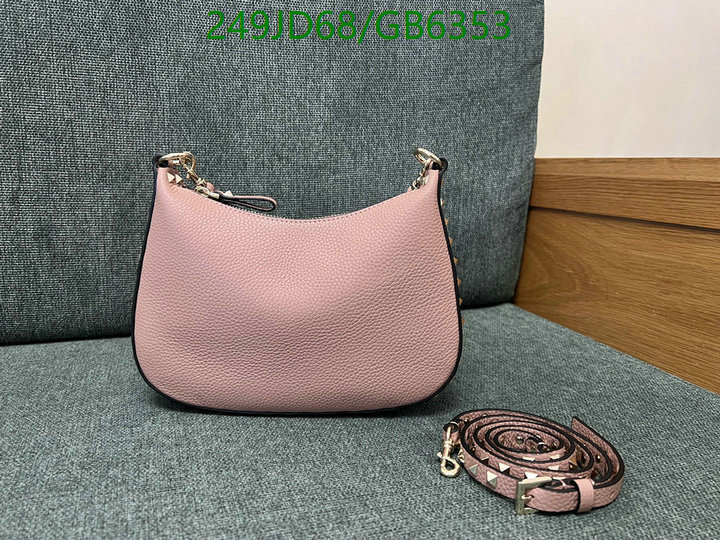 Valentino Bag-(Mirror)-Crossbody- Code: GB6353 $: 249USD