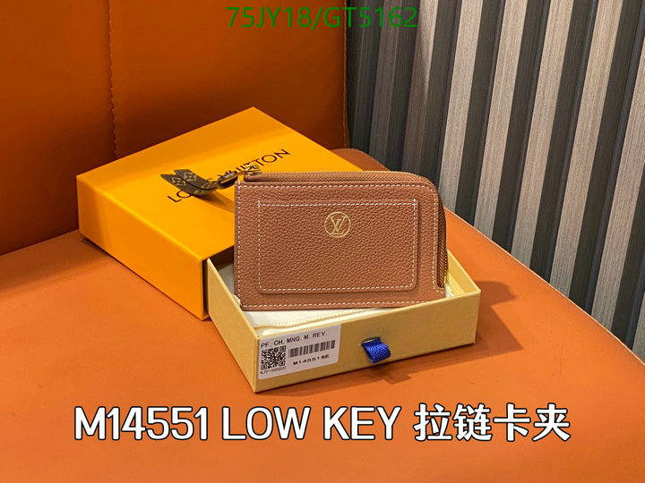 LV Bag-(Mirror)-Wallet- Code: GT5162 $: 75USD