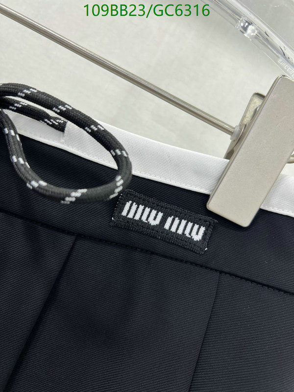 Clothing-MIUMIU Code: GC6316 $: 109USD