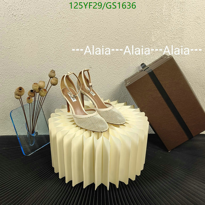 Women Shoes-ALAIA Code: GC1636 $: 125USD