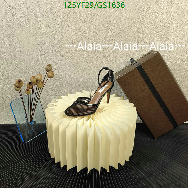 Women Shoes-ALAIA Code: GC1636 $: 125USD