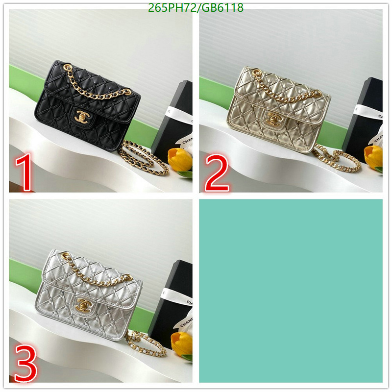 Chanel Bag-(Mirror)-Crossbody- Code: GB6118 $: 265USD