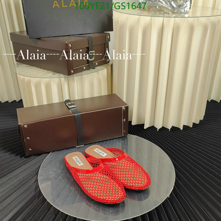 Women Shoes-ALAIA Code: GC1647 $: 100USD