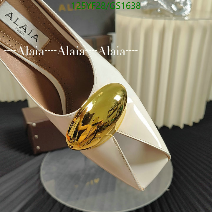 Women Shoes-ALAIA Code: GS1638 $: 125USD