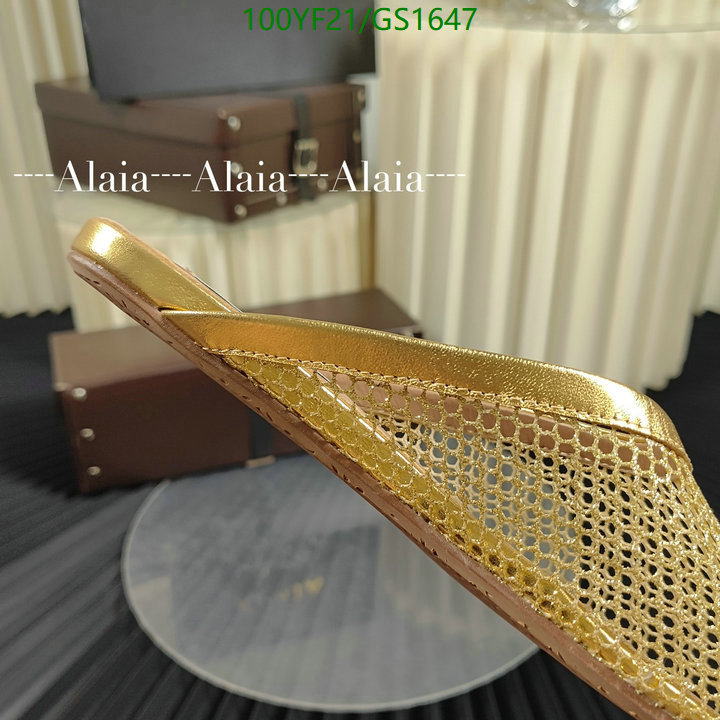 Women Shoes-ALAIA Code: GC1647 $: 100USD