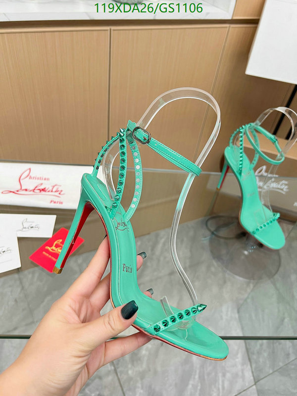 Women Shoes-Christian Louboutin Code: GS1106 $: 119USD