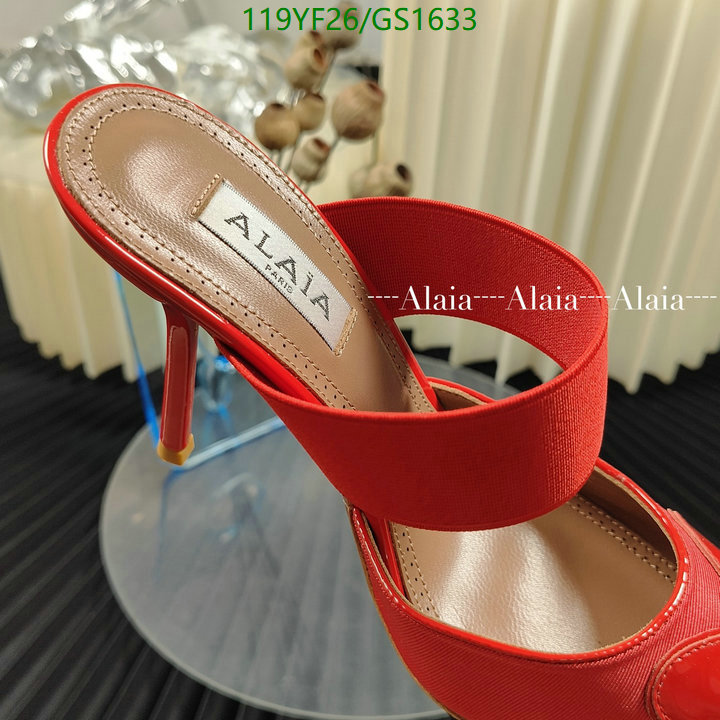 Women Shoes-ALAIA Code: GS1633 $: 119USD