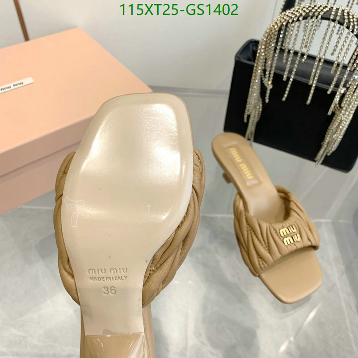 Women Shoes-Miu Miu Code: GS1402 $: 115USD