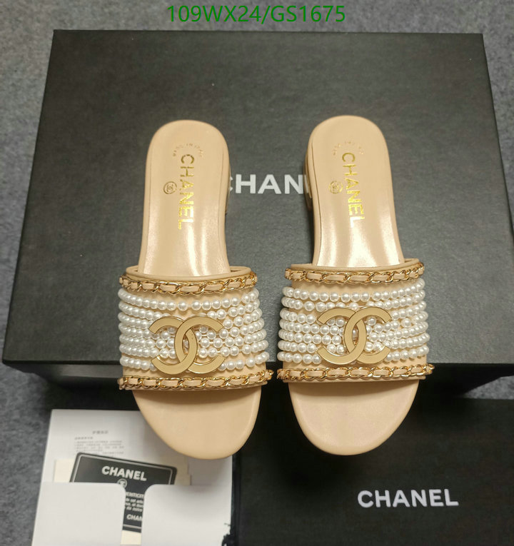 Women Shoes-Chanel Code: GS1675 $: 109USD
