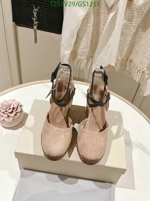 Women Shoes-Brunello Cucinelli Code: GS1251 $: 125USD