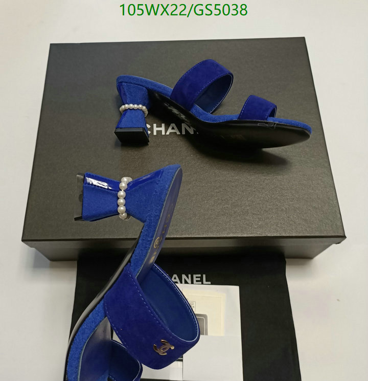 Women Shoes-Chanel Code: GS5038 $: 105USD