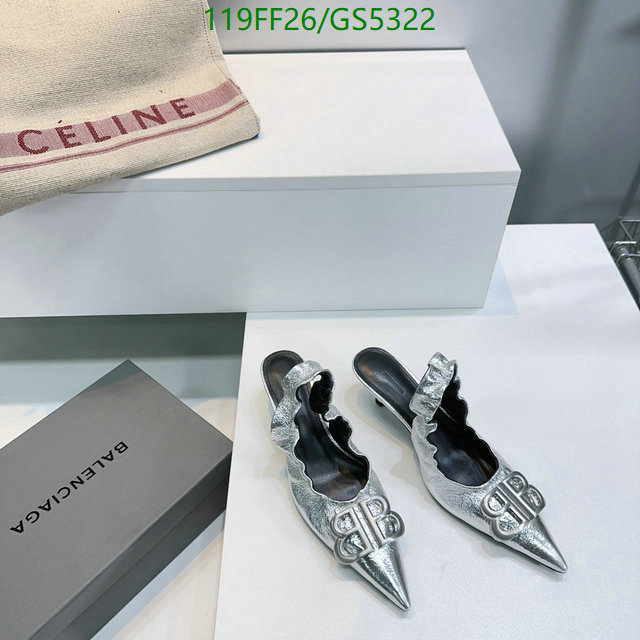 Women Shoes-Balenciaga Code: GS5322 $: 119USD