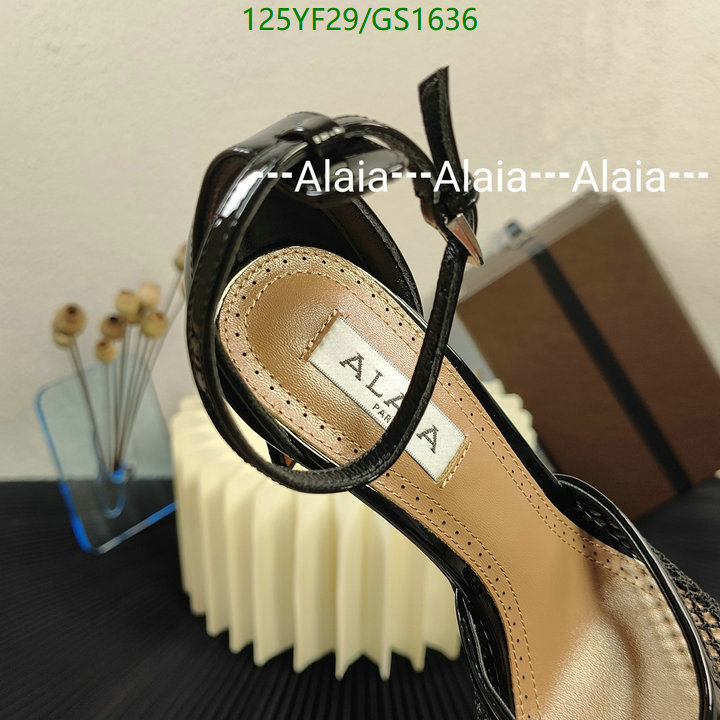 Women Shoes-ALAIA Code: GC1636 $: 125USD