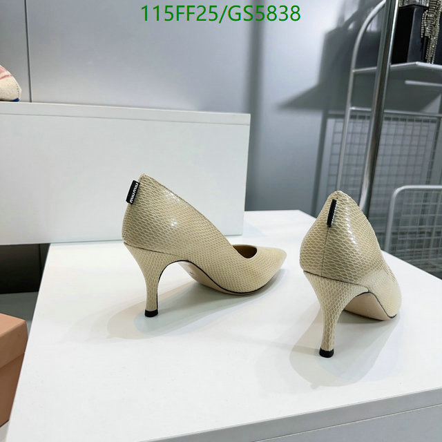 Women Shoes-Miu Miu Code: GS5838 $: 115USD